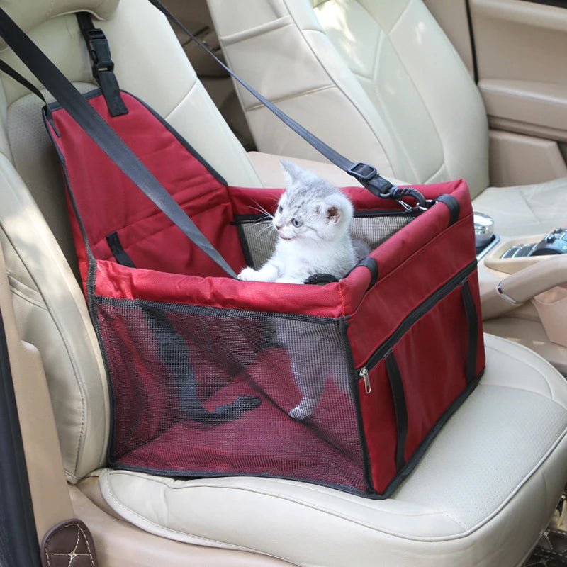 Dog Carrier Car Safe Seat Basket