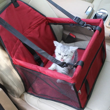 Dog Carrier Car Safe Seat Basket