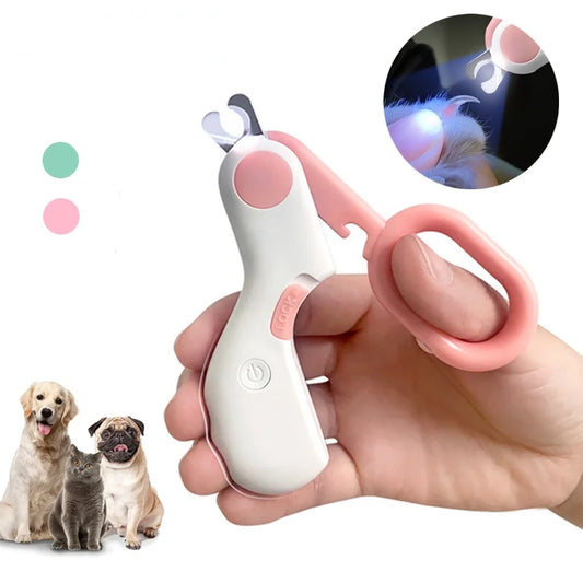 Professional Pet Nail LED Clipper