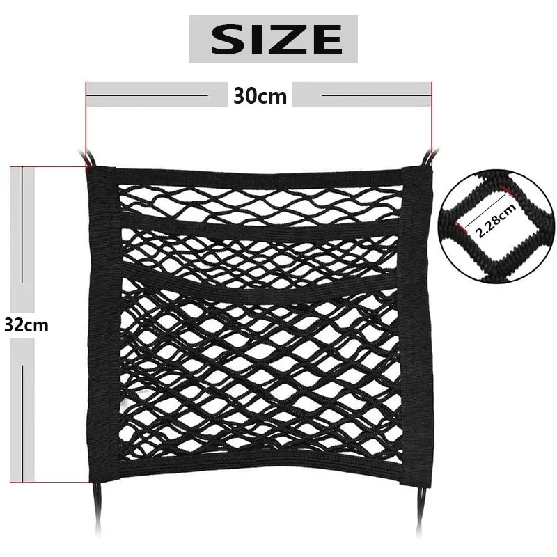 Dog Travel Car Net Barrier