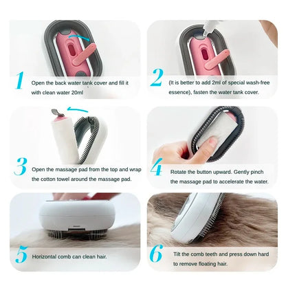 Multifunctional Dog Hair Remover Brush