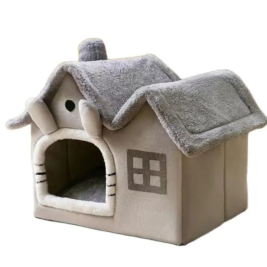 Double Roof Pet Washable House