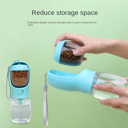 Dog Storage Food Water Bottle