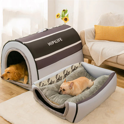 Removable Dog Warm House bed