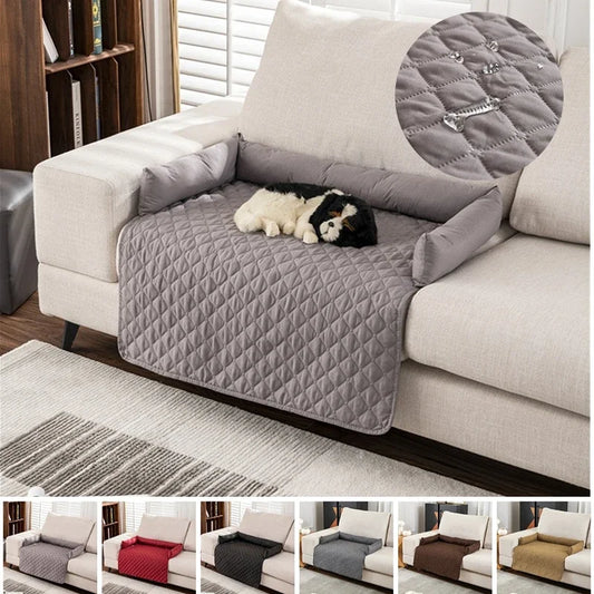 Plaid Dog Sofa Couch Cover Bed