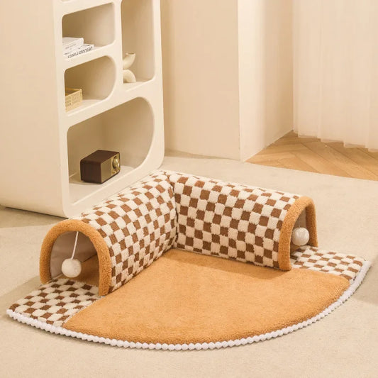 Cat Play Tunnel House Bed