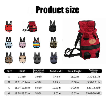 Dog Conveyor Travel Front Bag