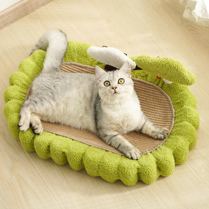 Cat plus-Sized Oval Basin Sisal Nest