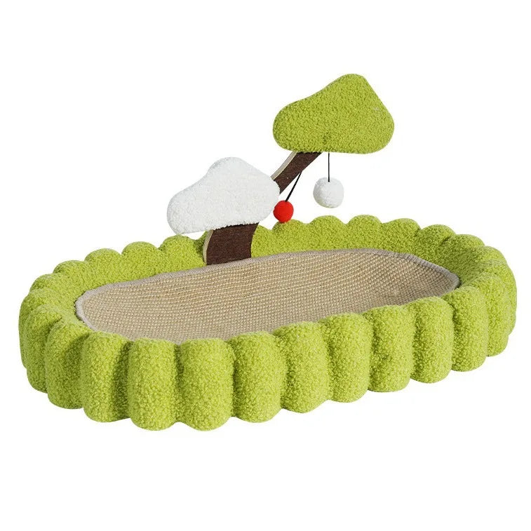 Cat plus-Sized Oval Basin Sisal Nest