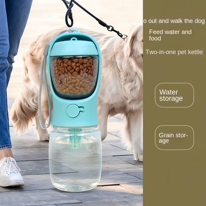 Dog Storage Food Water Bottle